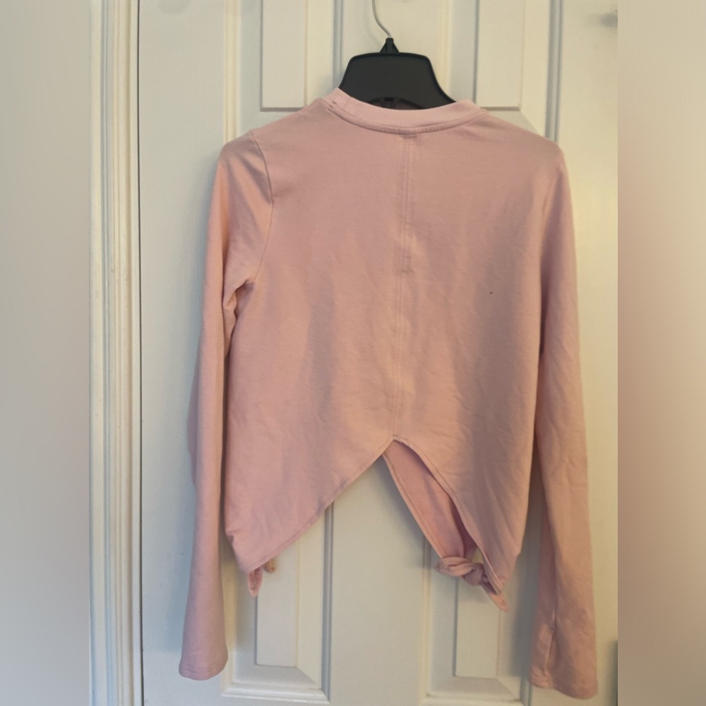 Athleta Samsura Side Tie Sweatshirt Sz XXS